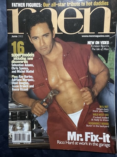 Men magazine june 2002 gay - men,