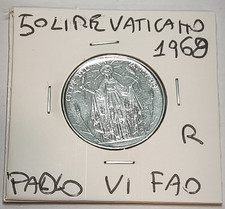50 LIRE VATICANO PAOLO VI FAO