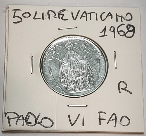 Lire vaticano paolo - 50, fao