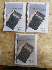 HP 42S OWNER'S MANUAL AND PROGRAMMING REPRINT COLORS ENGLISH TWO PARTS