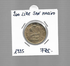 moneta San Marino da 200 Lire  del 1995, FDC