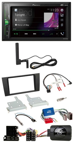 Pioneer mp3 dab volante 2din - volante,