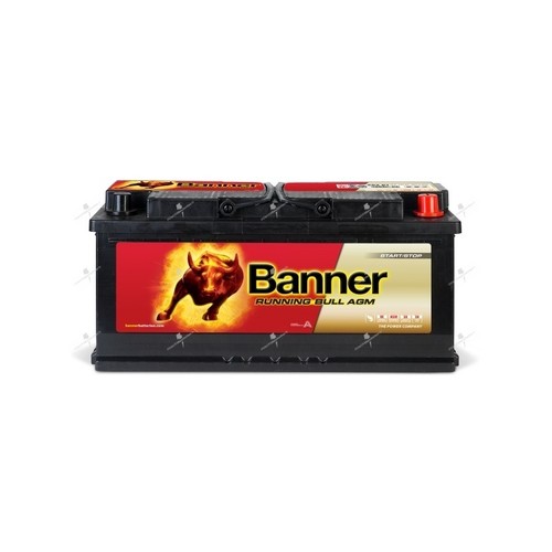 Batteria auto agm banner - batteria,