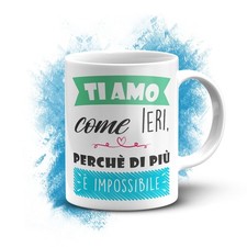 Tazza in Ceramica 'Ti amo come