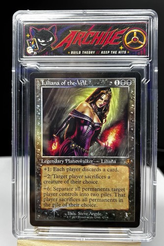 Mtg liliana del - liliana, retro