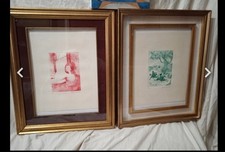 Aligi Sassu 2 Incisioni Pubblicate Con Catalogo Generale Opera Grafica