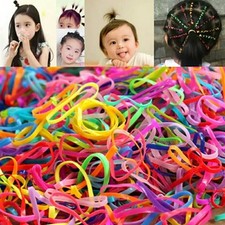 100 Pcs MINI ELASTIC Hair Tail