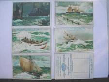 8747 5 Figurine Da Collezione Vita Da Marinaio Serie 578 Carte Navi