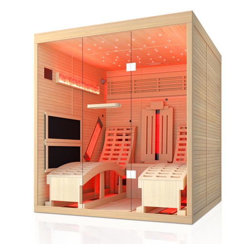 Person infrared sauna with - infrared,