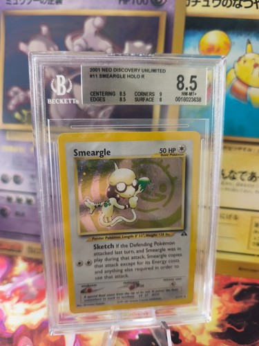 Carta pokemon card smeargle - pokemon,