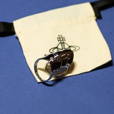 Anello corazza metallo argento