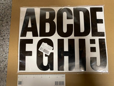 Adesivi per lettere grandi 3"