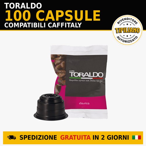 100 capsule toraldo classica - capsule,