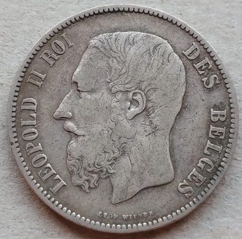 Belgio leopoldo 5 - -,