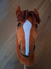 Hobby Horse rosso/marrone con pallore bianco