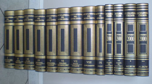 Enciclopedia del novecento - enciclopedia,