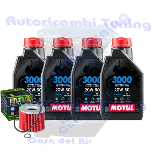 Kit tagliando olio motul 3000 - kit,
