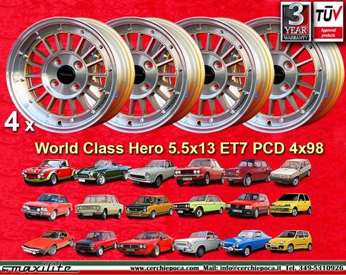 Cerchi fiat 124 - 4,