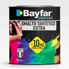 SMALTO PER FERRO LEGNO VERNICE 750 ML INTERNO ESTERNO LUCIDO OPACO PITTURA EXTRA