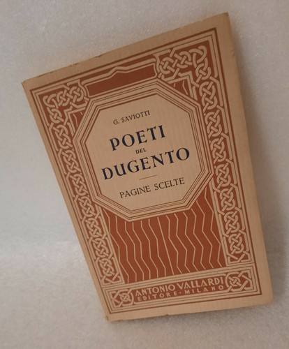 Saviotti poeti del - g., saviotti,