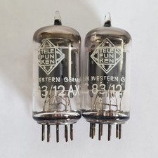 Coppia tubi piastra liscia