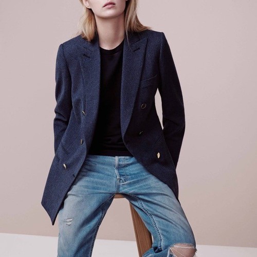 Blazer strutturato doppiopetto