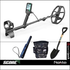 METAL DETECTOR SCORE NOKTA PIASTRA PINPOINTER EMPOTEC PALA MARSUPIO GUANTI
