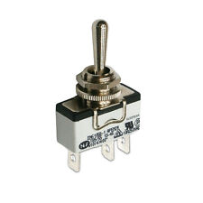 Interruttore a levetta SPDT (mom)-off-(mom) Apem 637H/2