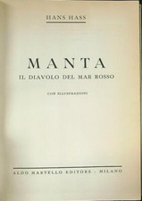 MANTA HASS HANS ALDO MARTELLO 1952  RILEGATO