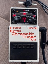 Boss TU-3 Chromatic Tuner 2009 - Present - White Used
