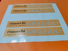 ADESIVI DECALCOMANIE GRAZIOLI
