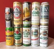 10 lattine birra tedesche - 50 cl. da collezione