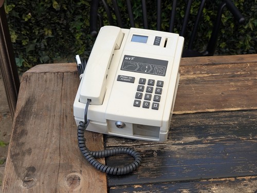 Vintage retro pay - retro, phone