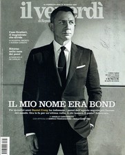 VENERDI 2020/1666=DANIEL CRAIG JAMES BOND 007=GUIDO GUIDI=DANIELE MENCARELLI=