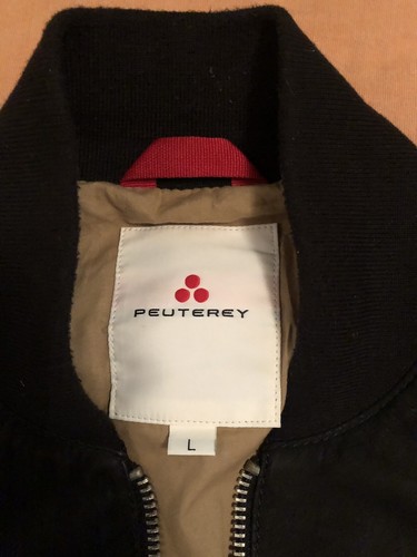 Giubbotto pelle peuterey - pelle,