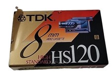 Videocassetta tdk 120 high - tdk,