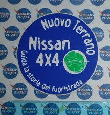  ADESIVO STICKER AUTOCOLLANT VINTAGE AUTO MOTO TUNING ORIGINAL Nissan 4x4