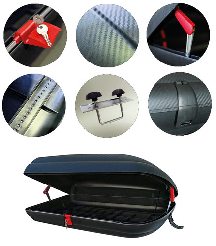 Baule box auto - da, tetto