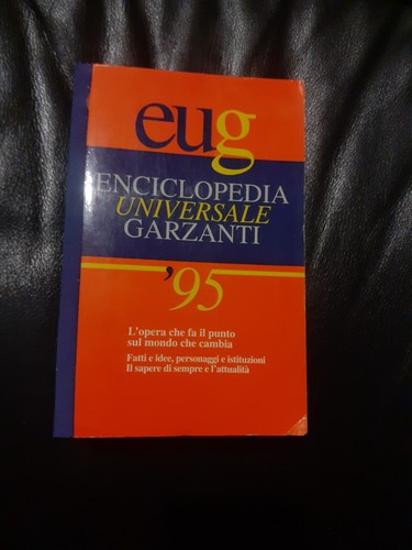 Enciclopedia universale - enciclopedia,