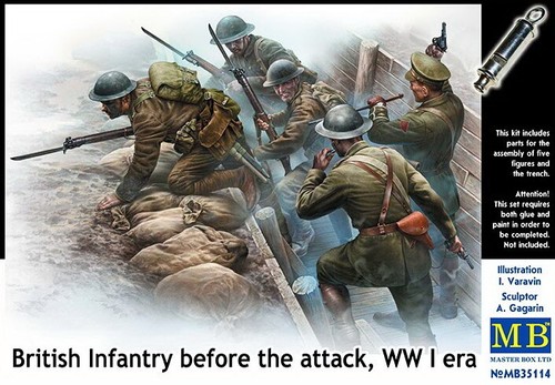 Master box soldatini della - master, ww1