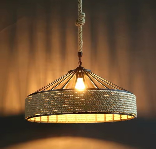 Lampada sospensione corda - lampada,