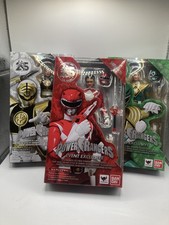 Lotto Figuarts Power Rangers Red Green White Action Figure SDCC Limited edition