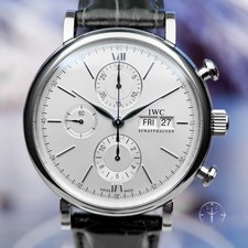 IWC Portofino Silver Dial Day