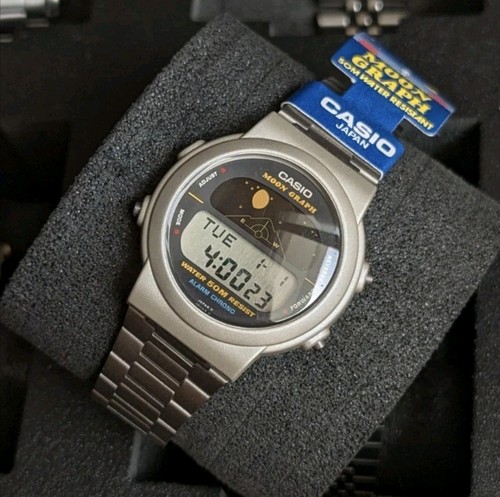 Rare casio vintage gmw - vintage, moon