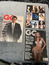 GQ Magazines All 3 Only 10!