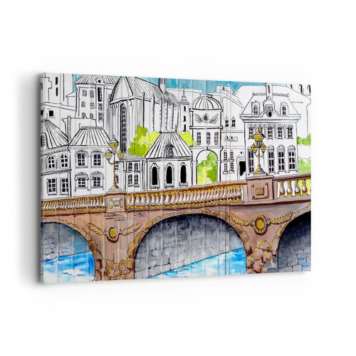 Quadro tela 100x70cm - quadro, su