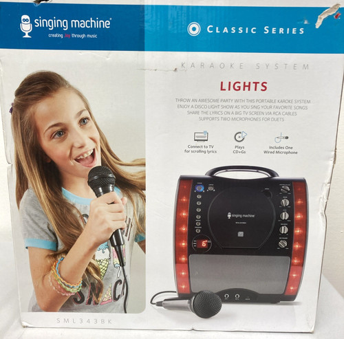 Singing machine sml343bk - singing,