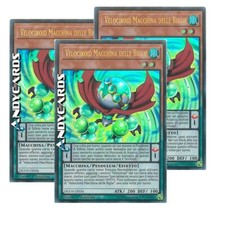 3x VELOCIROID MACCHINA DELLE BIGLIE • Ultra R • DUOV IT034 • 1Ed • YUGIOH!