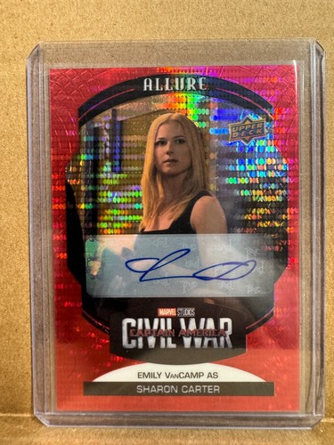 Autografo upper deck marvel - deck,