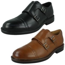 Scarpe Brogue A Doppia Fibbia